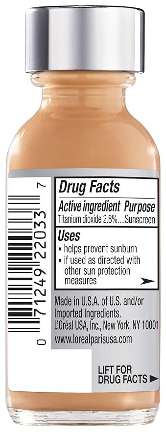 L'Oreal Paris Makeup True Match Super-Blendable Liquid Foundation, Oz,1 Count