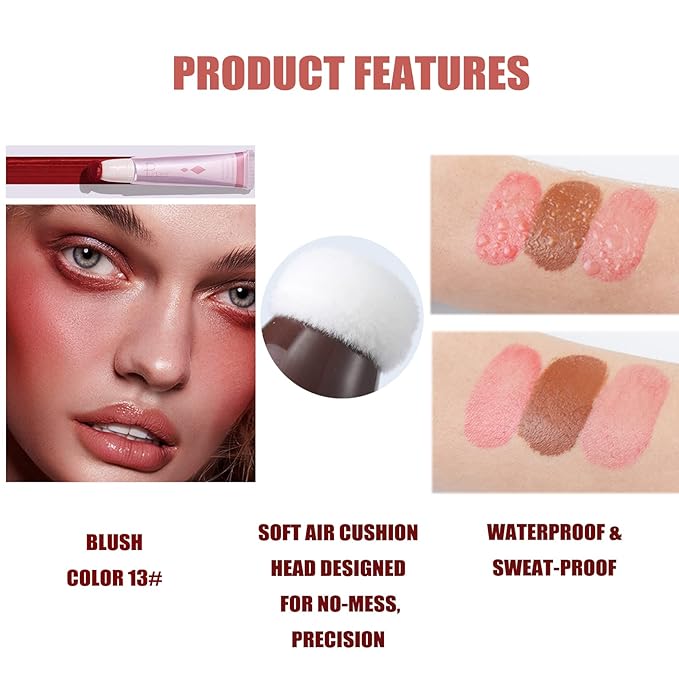 Highlighter Makeup, Liquid Highlighter Beauty Wand, Long Lasting Fl Oz