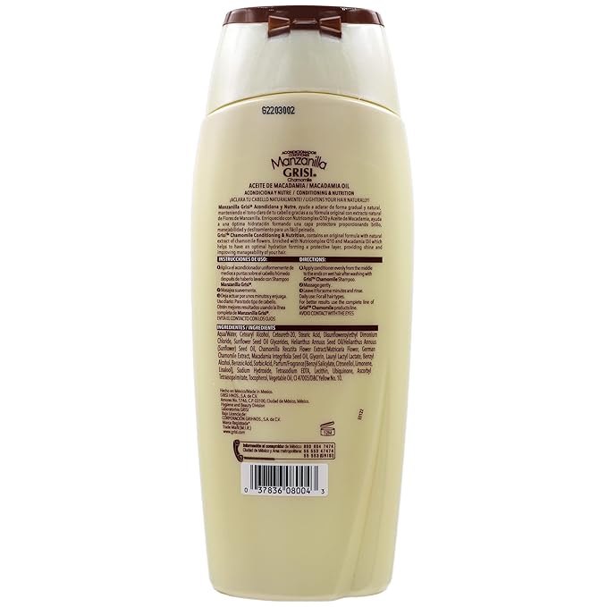 Manzanilla (Chamomile) Conditioner 13.5oz by Grisi