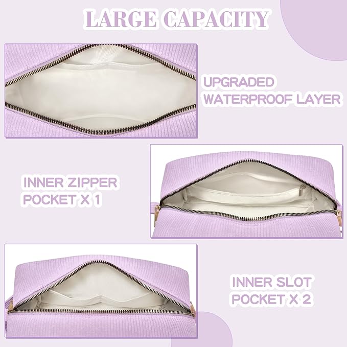 Makeup bag cosmetic bag for