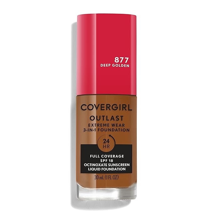 Covergirl Outlast Extreme Wear 3-in-1 Full Coverage Liquid Fl. Oz.