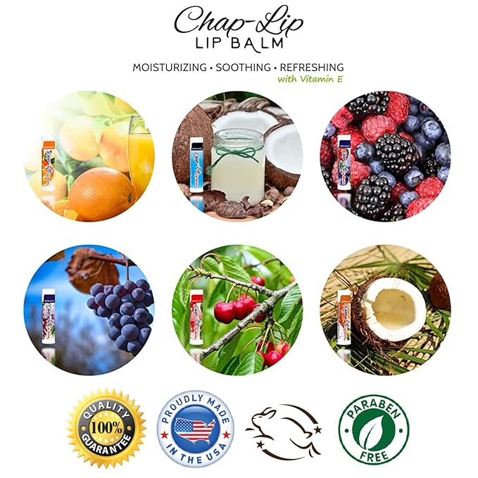 Vitamin E Lip Balm with Coconut Flavors,