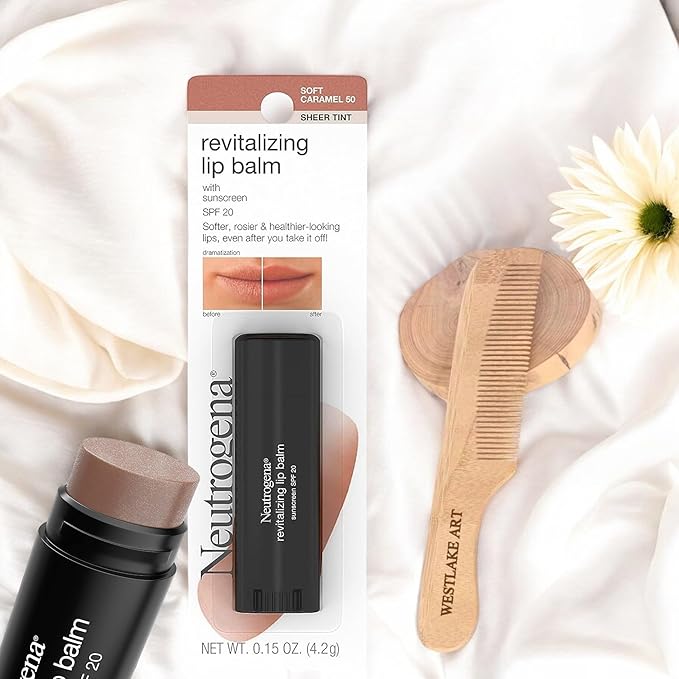 Moisturizer Revitalizing Lip Balm, Soft Caramel