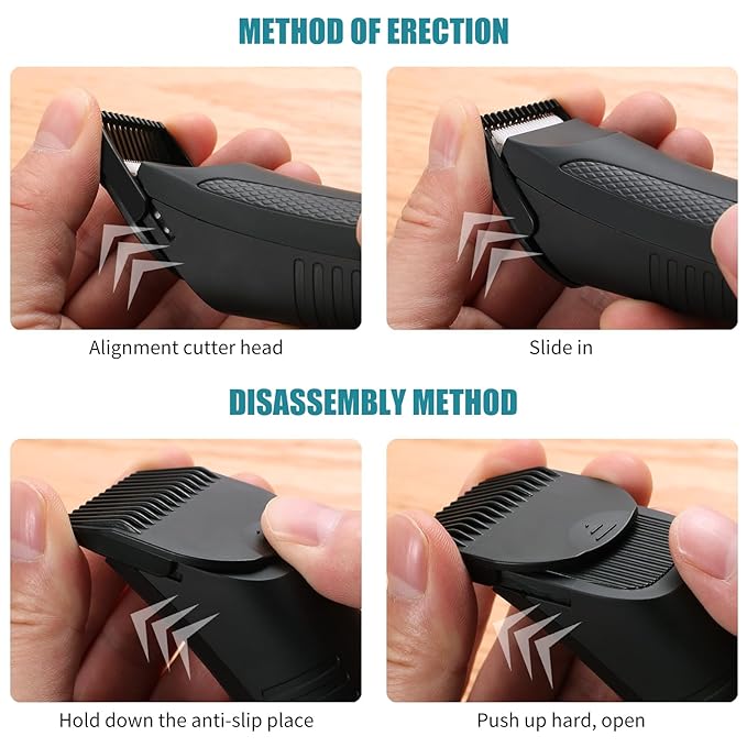 4 Professional Hair Trimmer Guards