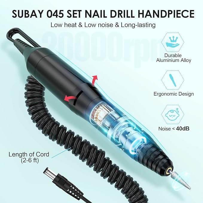 Professional electric nail drill machine