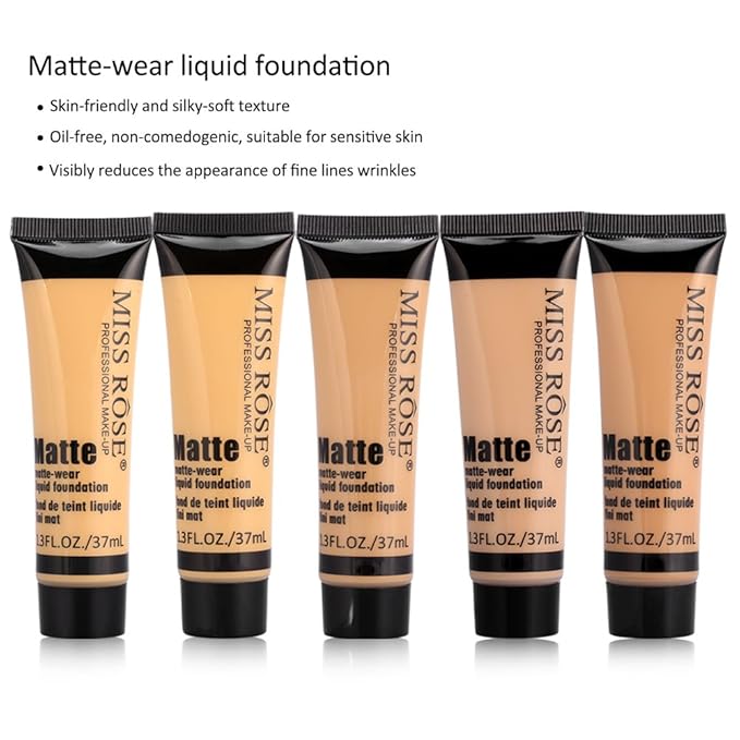 Sonew Smooth Makeup Base Face Liquid, Liquid Makeup (BEIGE 7) 37ml