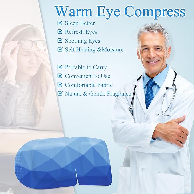 32 packs steam eye mask,