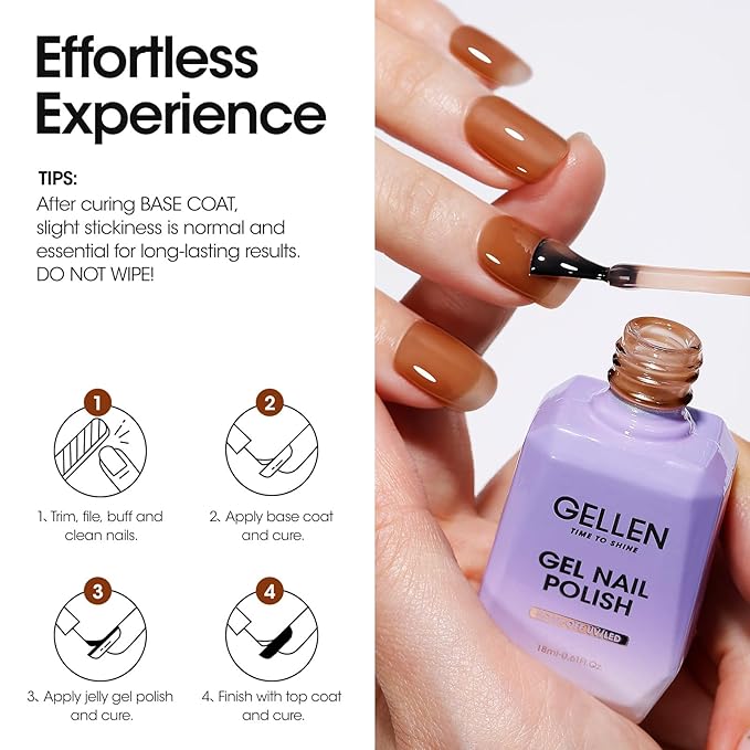 Gellen Jelly Gel Nail Polish