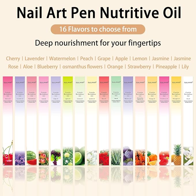 28PCS Cuticle Oil Pen Sweet