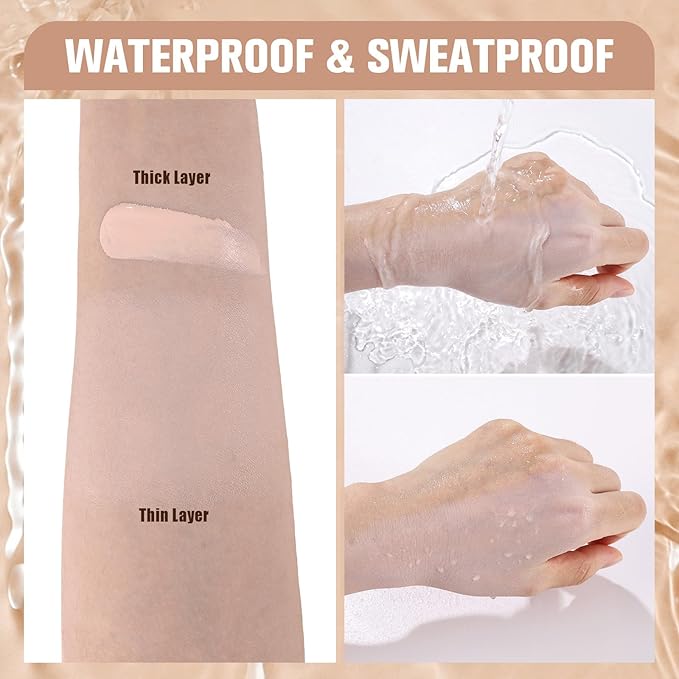 UCANBE Matte Liquid Foundation with Brush, Serum Foundation fl. oz.