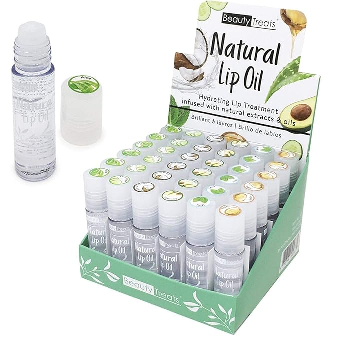 Natural Lip Oil Treatment Set of