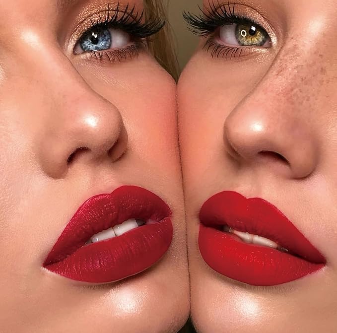 12PCS Lip Gloss Set, Shiny & Matte Lip Glow Oil, Long-Lasting Lip Glaze for Women & Girls, Non-Sticky Lip Makeup Kit with Hydrating Formula, Mother's Day Gift (5 Shiny + 7 Matte)