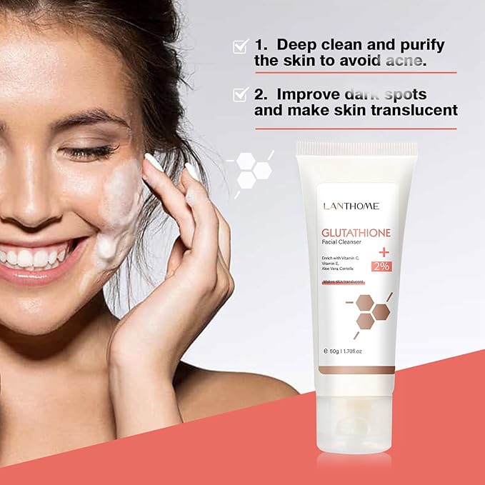 Glutathione Skincare Set, Complete Skin Care Anti-Aging