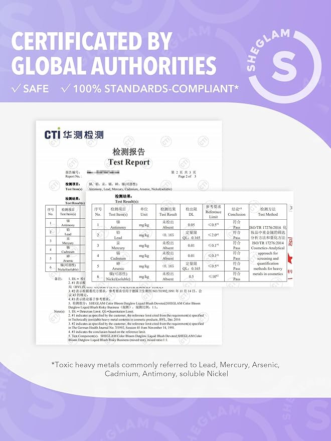 SHEGLAM Color Bloom Dayglow Liquid Blush Makeup for Risky Business