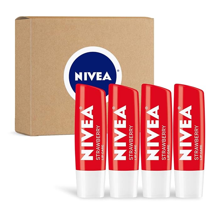 NIVEA Strawberry Lip Care - Tinted