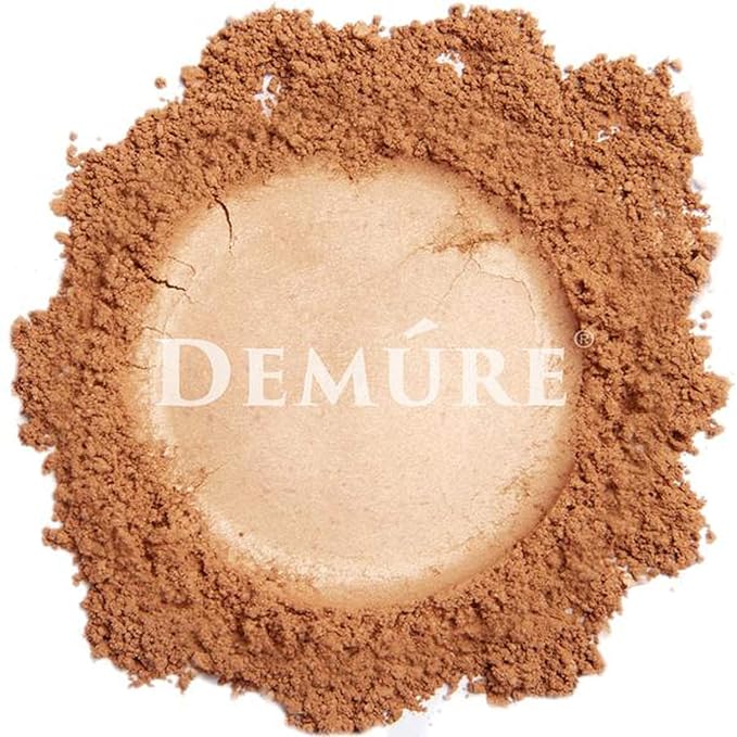 Demure Mineral Blush Makeup (Peachy), Loose Powder Makeup, By Demure