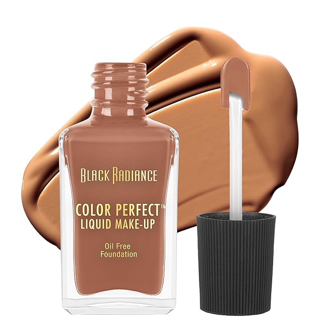 Black Radiance Color Perfect Liquid Full Coverage Foundation 1 Ounce