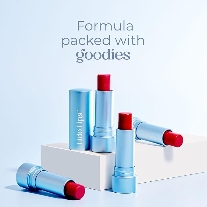 Tinted Lip Balm. Moisturizing Sheer, Buildable Lip Col 21oz