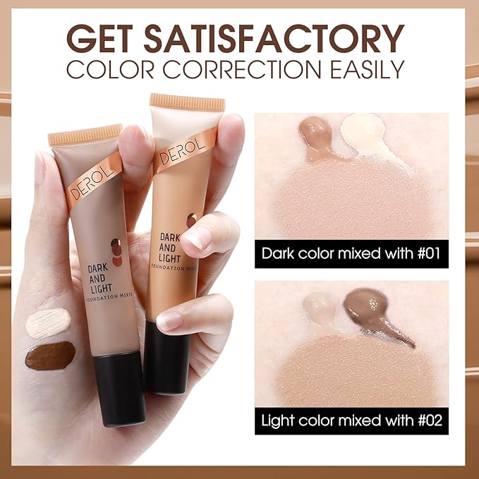 Light Cream Foundation Mixing Pigment for Adjusting Shade (Light Cream)