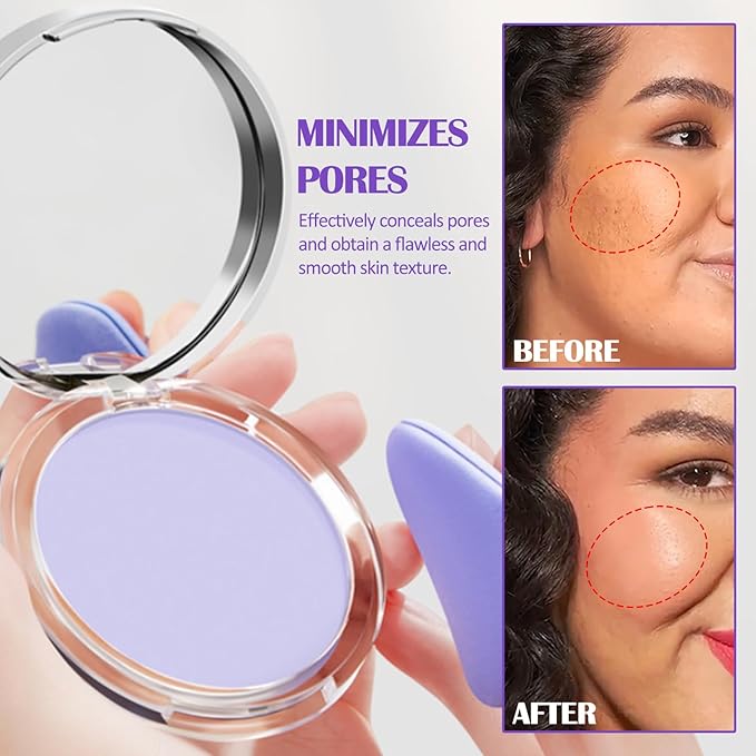 Oil Control Pressed Setting Powder, Lavender Matte Powder