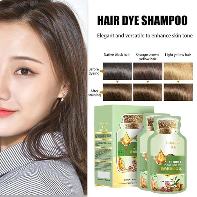 Natural Plant Hair Dye, New