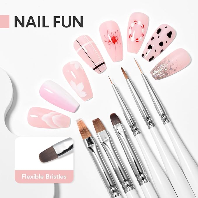 Gaoy 6 pcs nail art