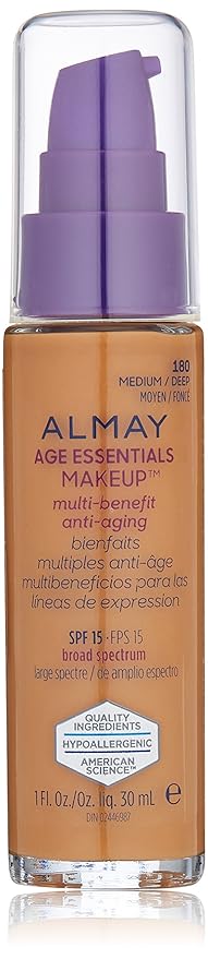 Almay Age Essentials Makeup, Medium Deep