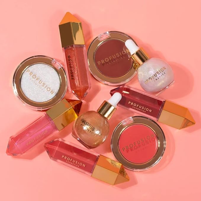 Profusion Cosmetics Cream Blush- Lightweight, Easy-Blend Creamy Texture, (Hibiscus, 1)