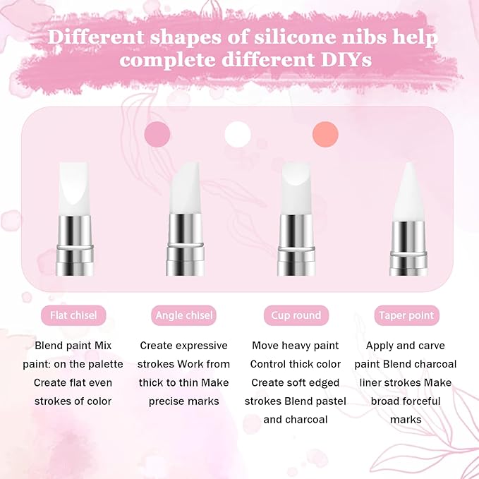 3 Pcs Nail Art Sculpture