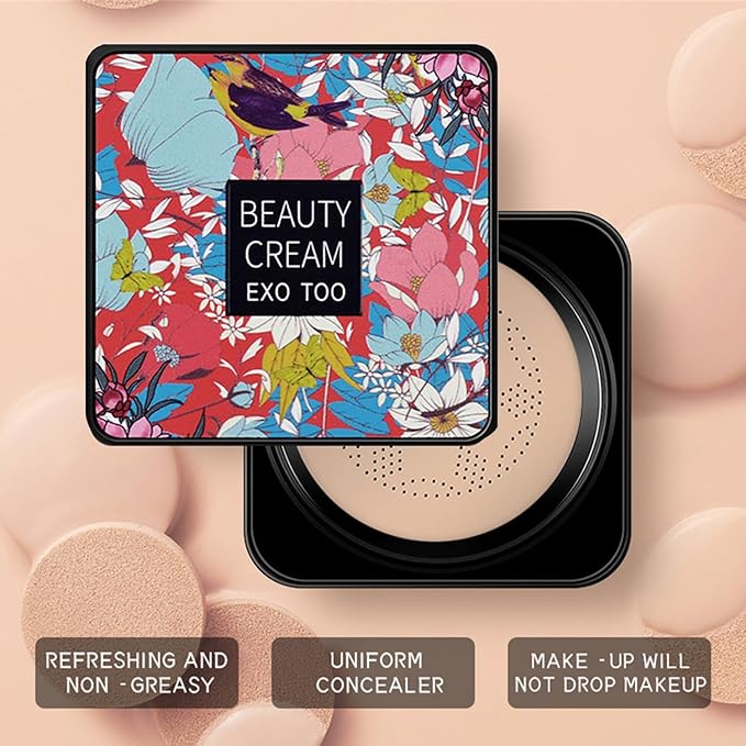 Beauty Cream EXO TOO Foundation, Beauty Cream Makeup Head Sponges