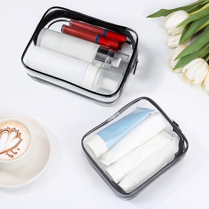 Tsa approved toiletry bag,2 pack