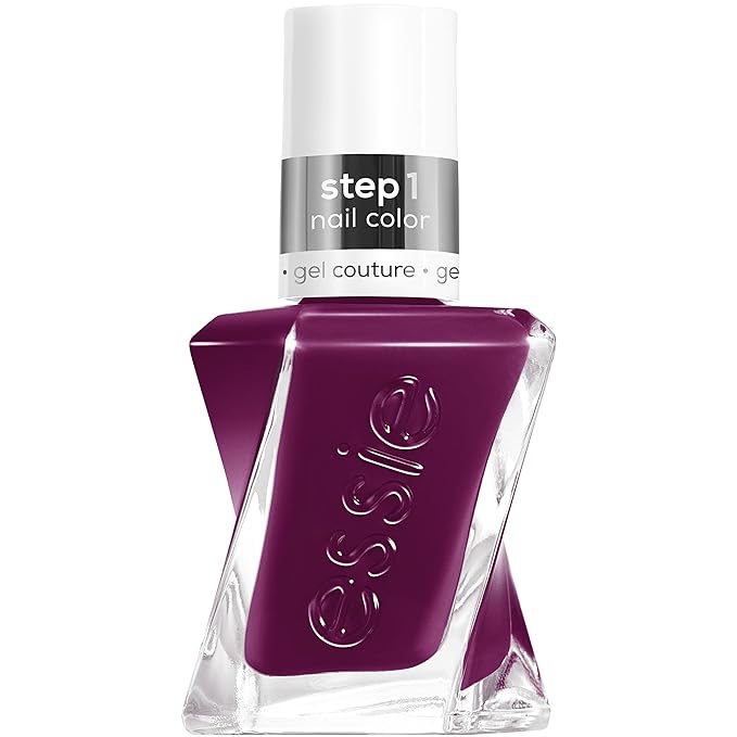 essie Gel Couture Nail Polish, Long-Lasting Vibrant Purple Nail Polish, Vegan, Paisley The Way, 0.46 fl oz