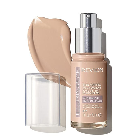 Revlon Illuminance Skin-Caring Liquid Foundation, Hyaluronic Acid, Hydrating of 1)