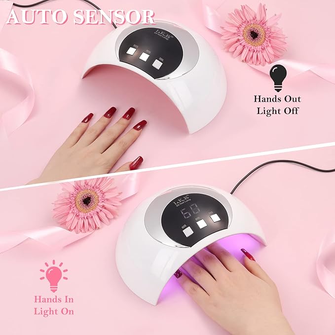 Wisdompark UV LED Nail Lamp,