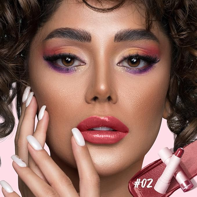 Tinted Lip Balm Chapstick with Color, Hydrating/Coloring