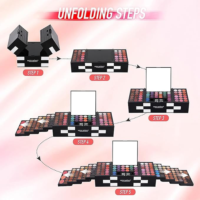 M 148 Colors Makeup Pallet,Professional Makeup