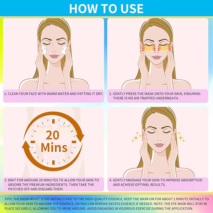 Under eye patches for puffy