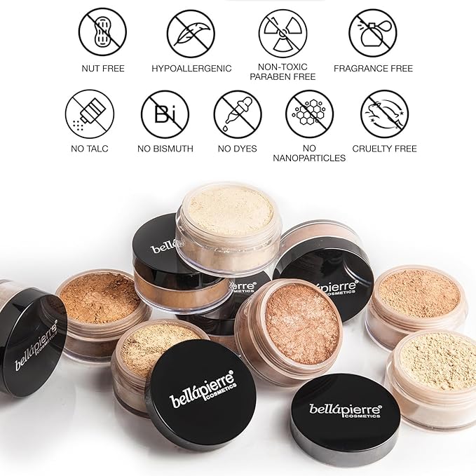 bellapierre Mineral Foundation SPF 15 - Loose Powder - Biscotti 32 Oz