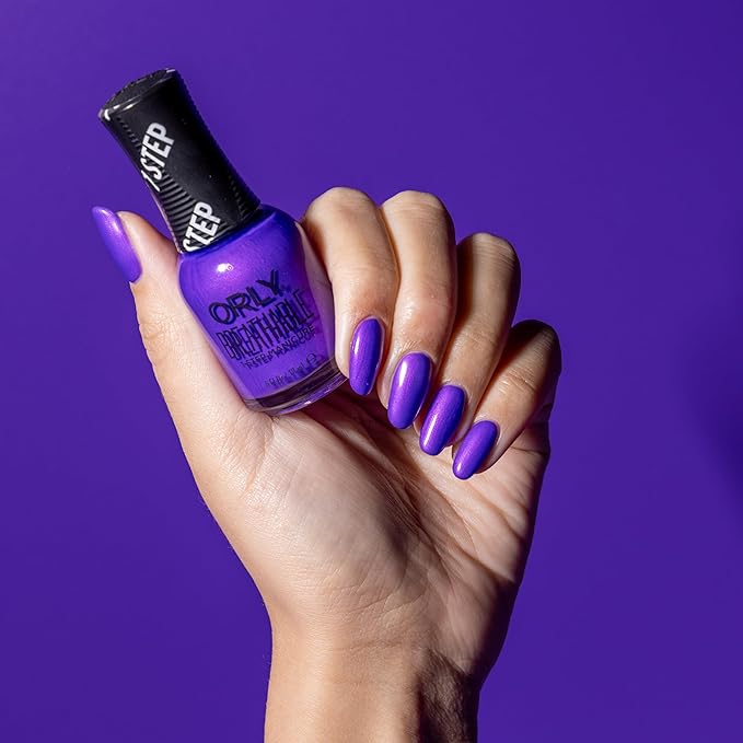 Orly Melting Point Nail Polish Collection | Aqua Blue Shimmer | Long-Lasting, Full Coverage Formula with Gripper Cap | Vegan & Cruelty-Free (Glass Act)