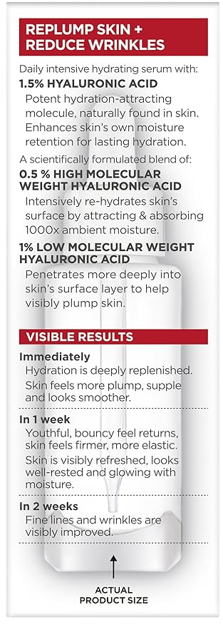 L'Oreal Paris Revitalift 1.5% Pure Hyaluronic Anti-Aging