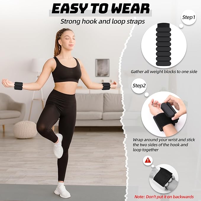 Ankle Weights for Women 2 Lbs 2 (1 (1 Lb