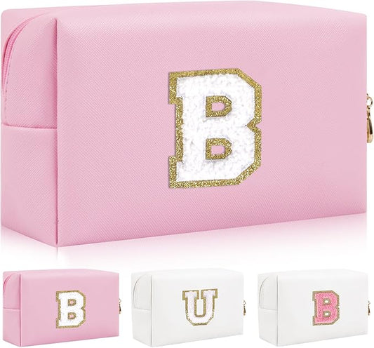 Personalized initial letter patch makeup