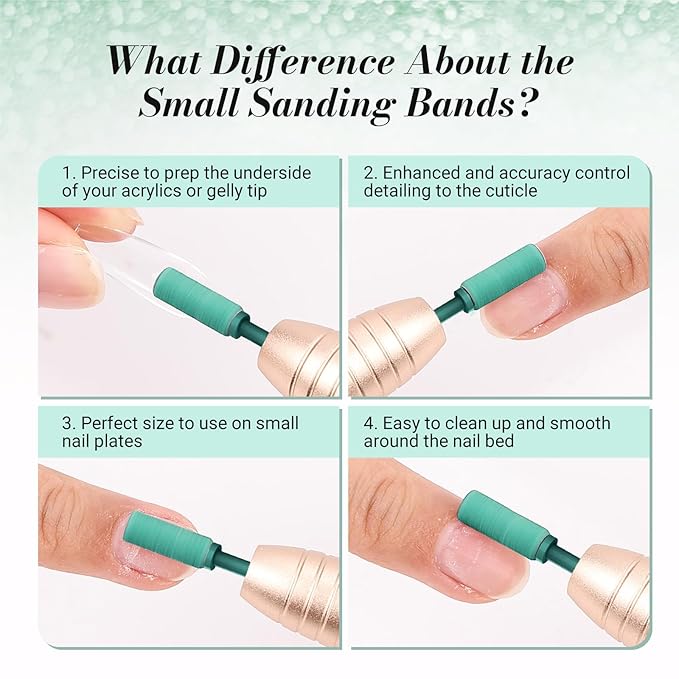 Melodysusie 50 pcs nail drill