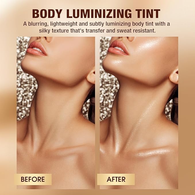 URQT Highly Pigmented Liquid Contour Highlighter - Built-in