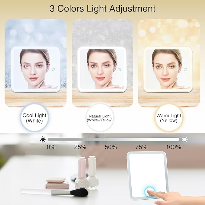 Relavel travel makeup bag with