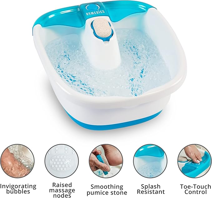 Homedics bubble mate foot spa,
