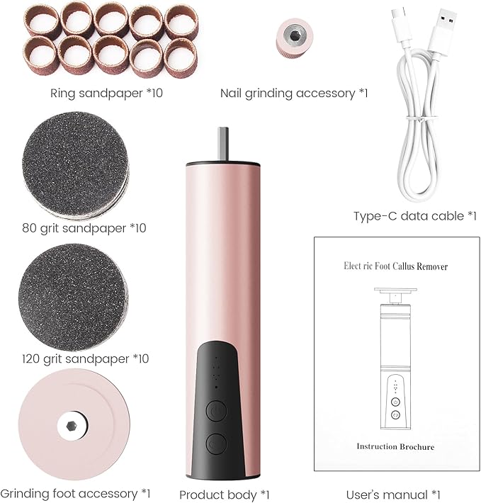 Electric callus remover for feet,