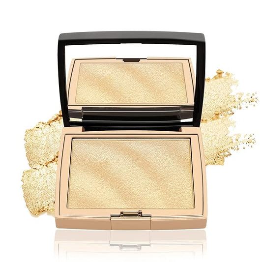 Boobeen Face Highlighter Makeup Palette Baked Highlighter Powder Natural Glow