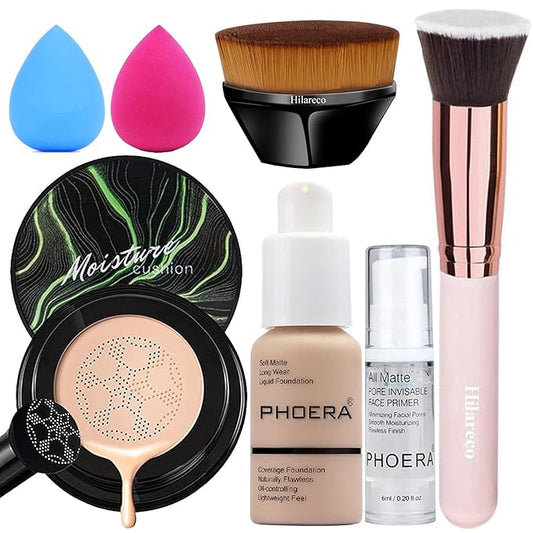 PHOERA Foundation,Mushroom Head Air Cushion CC Cream Natural 02Natural CC)