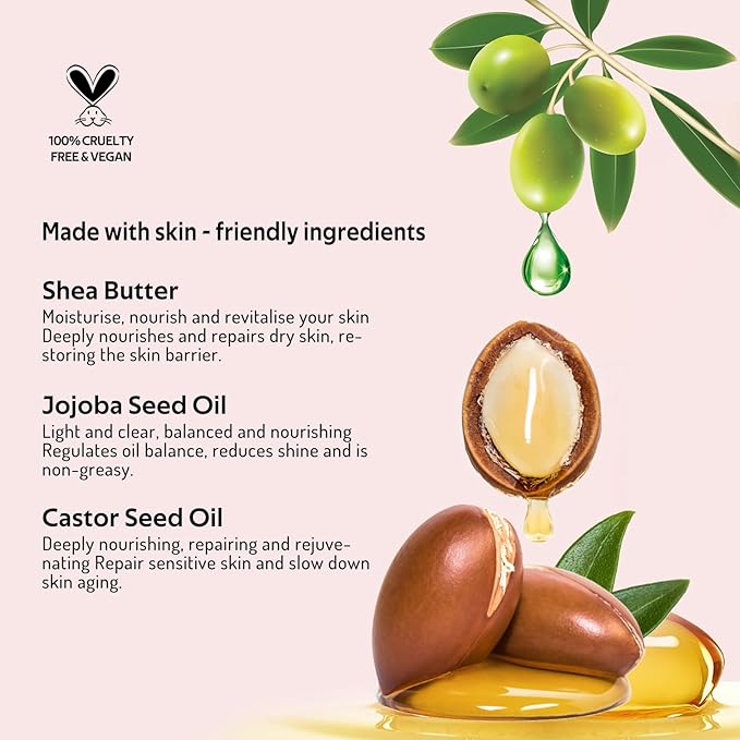 Multi Cream Blush & Blush Brush Set, Korean Makeup Blush for Cheeks, Multi-Use Face Balm, Lightweight & Hydrating, Blendable Color, Non-Greasy, Soft Bristles for Radiant Finish (Dewy)